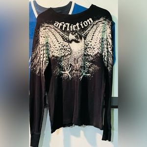Affliction Long Sleeve Size L